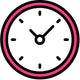 Pink Clock